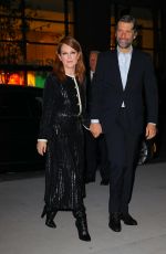 JULIANNE MOORE and Bart Freundlich Arrives at WSJ Innovator Awards in New York 11/06/2019