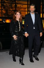 JULIANNE MOORE and Bart Freundlich Arrives at WSJ Innovator Awards in New York 11/06/2019