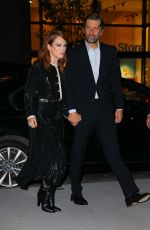 JULIANNE MOORE and Bart Freundlich Arrives at WSJ Innovator Awards in New York 11/06/2019