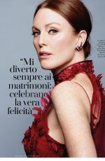 JULIANNE MOORE in Io Donna Del Corriere Della Sera, November 2019