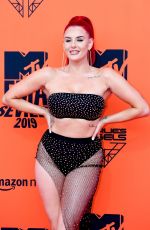 JUSTINA VALENTINE at MTV Europe Music Awards in Seville 11/03/2019