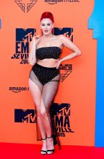 JUSTINA VALENTINE at MTV Europe Music Awards in Seville 11/03/2019