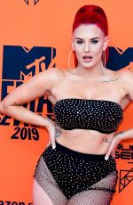 JUSTINA VALENTINE at MTV Europe Music Awards in Seville 11/03/2019