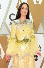 KACEY MUSGRAVES at 2019 CMA Awards in Nashville 11/13/2019