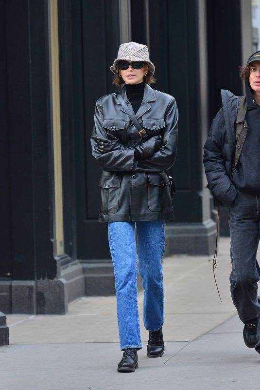 KAIA GERBER Out and About in New York 11/14/2019