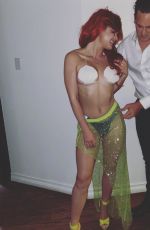 KAILI THORNE as Little Mermaid - Instagram Phtoso 10/31/2019