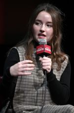 KAITLYN DEVER at Sag-aftra Foundation Conversations: Unbelievable in New York 11/10/2019