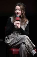 KAITLYN DEVER at Sag-aftra Foundation Conversations: Unbelievable in New York 11/10/2019