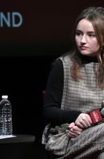 KAITLYN DEVER at Sag-aftra Foundation Conversations: Unbelievable in New York 11/10/2019