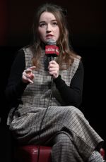 KAITLYN DEVER at Sag-aftra Foundation Conversations: Unbelievable in New York 11/10/2019