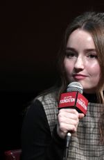 KAITLYN DEVER at Sag-aftra Foundation Conversations: Unbelievable in New York 11/10/2019
