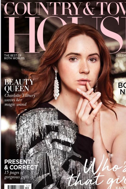 KARE GILLAN in Country & Town House Magazine, December 2019