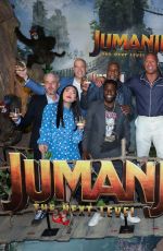 KAREN GILLAN at Jumanji: The Next Level Photocall in Cabo San Lucas 11/20/2019