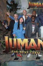 KAREN GILLAN at Jumanji: The Next Level Photocall in Cabo San Lucas 11/20/2019