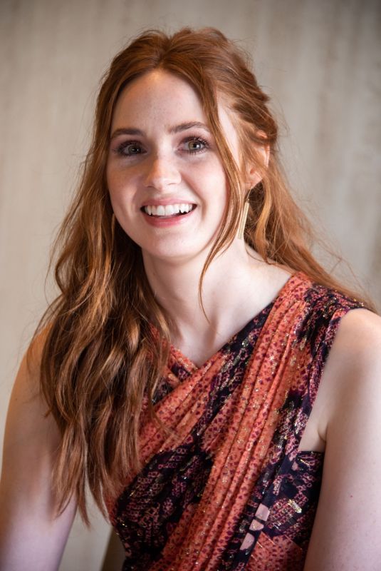 KAREN GILLAN at Jumanji: The Next Level Press Conference in Mexico 11/23/2019