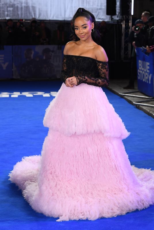 KARLA-SIMONE SPENCE at Blue Story Premiere in London 11/14/2019