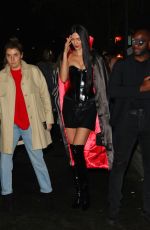 KARLIE KLOSS Arrives at Heidi Klum’s 20th Annual Halloween Party in New York 10/31/2019