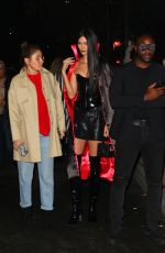 KARLIE KLOSS Arrives at Heidi Klum’s 20th Annual Halloween Party in New York 10/31/2019