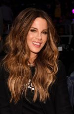KATE BECKINSALE at LA Lakers vs Miami Heat Game in Los Angeles 11/08/2019