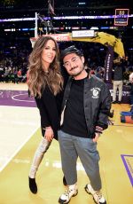 KATE BECKINSALE at LA Lakers vs Miami Heat Game in Los Angeles 11/08/2019