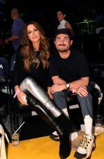 KATE BECKINSALE at LA Lakers vs Miami Heat Game in Los Angeles 11/08/2019