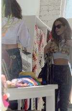 KATE BECKINSALE Out Shopping in Venice Beach 11/20/2019