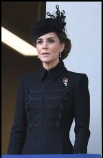 KATE MIDDLETON at Annual Remembrance Sunday Memorial in London 11/10/2019
