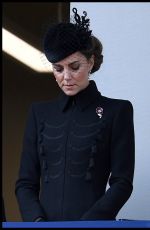 KATE MIDDLETON at Annual Remembrance Sunday Memorial in London 11/10/2019