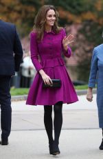 KATE MIDDLETON at Nook Children Hospice Opening in Framingham Earl 11/15/2019
