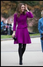 KATE MIDDLETON at Nook Children Hospice Opening in Framingham Earl 11/15/2019