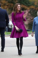 KATE MIDDLETON at Nook Children Hospice Opening in Framingham Earl 11/15/2019