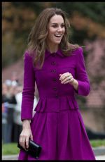 KATE MIDDLETON at Nook Children Hospice Opening in Framingham Earl 11/15/2019