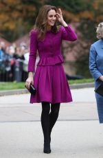 KATE MIDDLETON at Nook Children Hospice Opening in Framingham Earl 11/15/2019