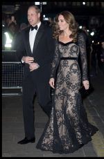 KATE MIDDLETON at Royal Variety Performance at London Palladium 11/18/2019