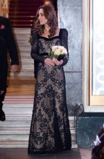 KATE MIDDLETON at Royal Variety Performance at London Palladium 11/18/2019