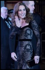 KATE MIDDLETON at Royal Variety Performance at London Palladium 11/18/2019