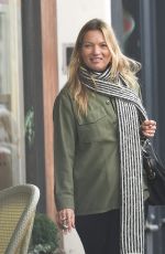 KATE MOSS Out and About in Notting Hil 11/27/2019