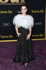 KATHERINE LANGFORD at Knives Out Premiere in Westwood 11/14/2019