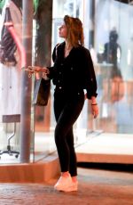 KATHERINE SCHWARZENEGGER Leaves 454 North Salon in West Hollywood 11/23/2019