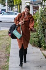KATHERINE SCHWZRZENEGGER Leaves Leclaireur Los Angeles Furniture Store in West Hollywood 11/05/2019