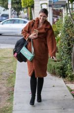KATHERINE SCHWZRZENEGGER Leaves Leclaireur Los Angeles Furniture Store in West Hollywood 11/05/2019