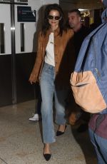 KATIE HOLMES Arrives at Airport in Sydney 11/13/2019