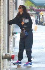 KATIE HOLMES Arrives at Her Home in New York 11/09/2019