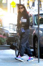 KATIE HOLMES Arrives at Her Home in New York 11/09/2019