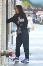 KATIE HOLMES Arrives at Her Home in New York 11/09/2019