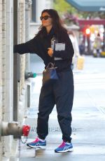 KATIE HOLMES Arrives at Her Home in New York 11/09/2019