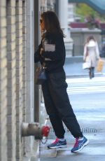 KATIE HOLMES Arrives at Her Home in New York 11/09/2019