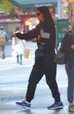 KATIE HOLMES Arrives at Her Home in New York 11/09/2019