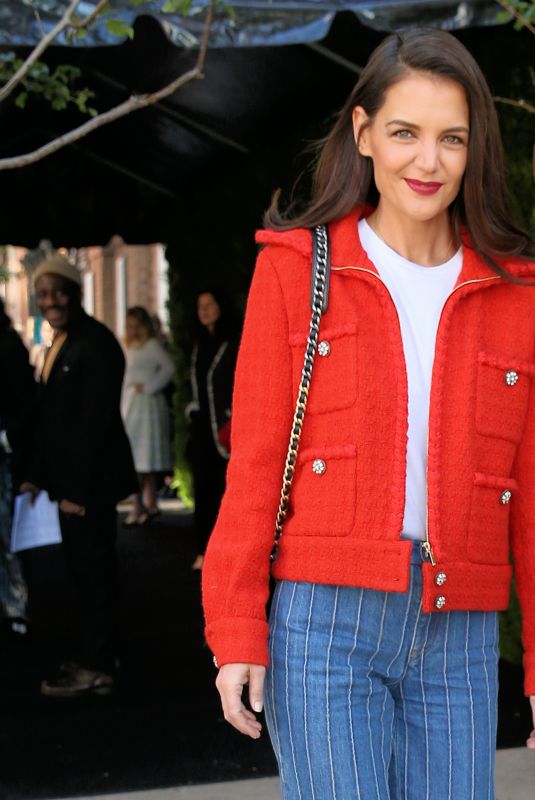KATIE HOLMES at Through Her Lens: Tribeca Chanel Women