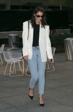 KATIE HOLMES Leaves Her Apartment in New York 11/07/2019